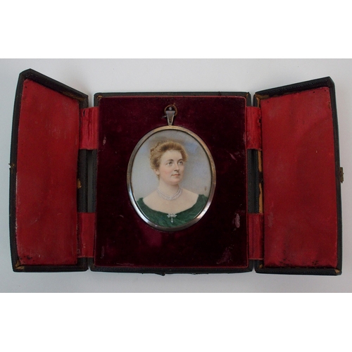 267 - A pair of early 19th Century portrait miniatures of Thomas Tobin and Esther Watson  dated 1806