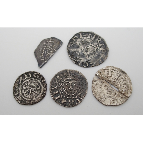 303 - Henry II 1154 - 1189 silver penny  tealby type  poor