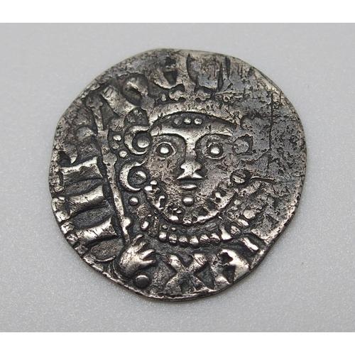 303 - Henry II 1154 - 1189 silver penny  tealby type  poor