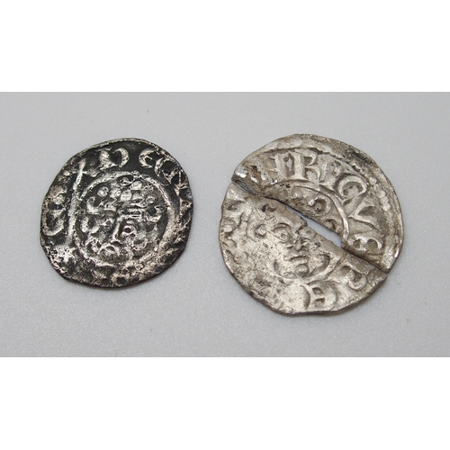 303 - Henry II 1154 - 1189 silver penny  tealby type  poor