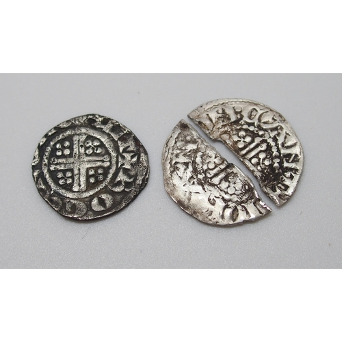 303 - Henry II 1154 - 1189 silver penny  tealby type  poor