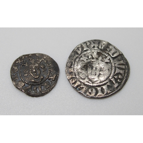 304 - Edward I 1272 - 1307 silver farthing London mint