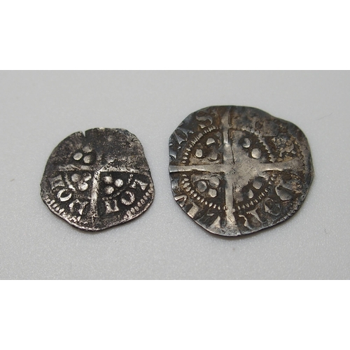 304 - Edward I 1272 - 1307 silver farthing London mint