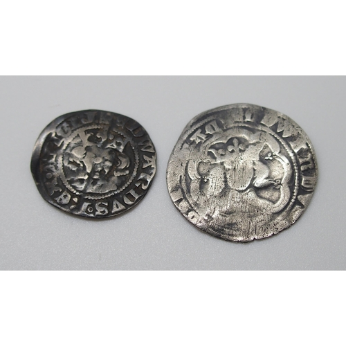 305 - Edward III 1327 - 1377 silver groat  London  fair