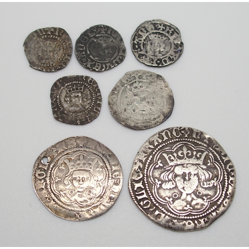 306 - Richard II 1377 - 1399 silver halfpenny  London  fair/fine