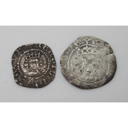 306 - Richard II 1377 - 1399 silver halfpenny  London  fair/fine