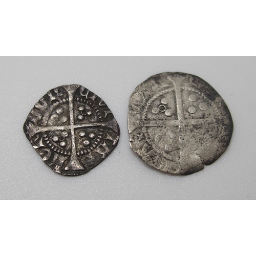 306 - Richard II 1377 - 1399 silver halfpenny  London  fair/fine