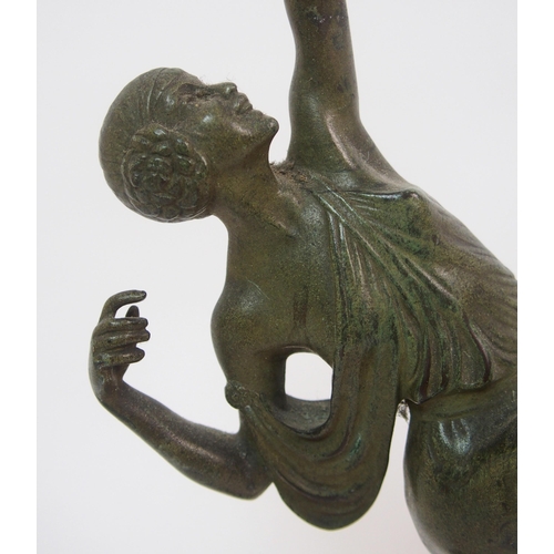 477 - Pierre Le Faguays (French  1892-1962) A bronze figure of Diana the Huntress