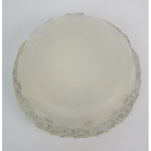 484 - Rene Lalique (1860-1945) An opalescent glass Primeveres pattern bowl