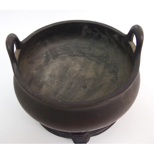 78 - A Chinese bronze censer