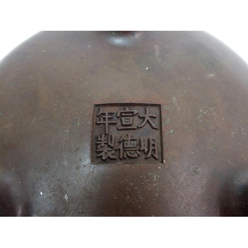 78 - A Chinese bronze censer