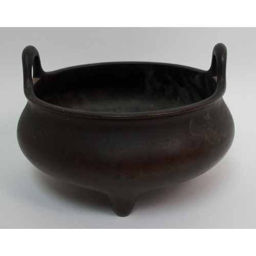 78 - A Chinese bronze censer