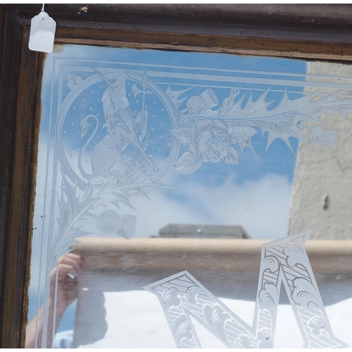 800 - An early 20th Century pub mirror