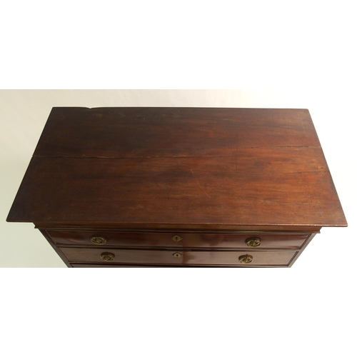 833 - A mahogany tallboy