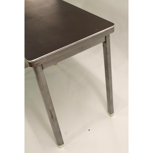 903 - A 20th Century steel industrial office desk