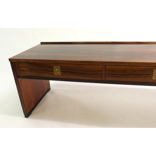 912 - *WITHDRAWN* A rosewood low table by Bruksbo of Norway