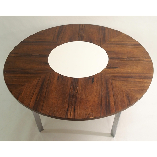 913 - A Merrow Associates circular rosewood table