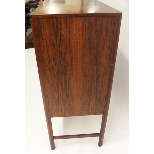 914 - A 1960's rosewood sideboard/drinks cabinet