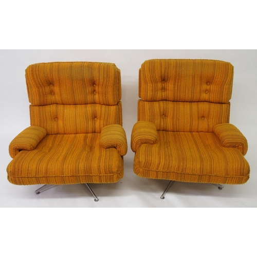 918A - A Howard Keith for H. K. London 1960's Kohinoor four piece suite