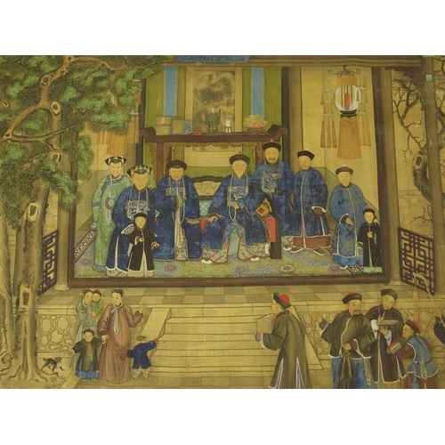 105 - A Chinese ancestral painting