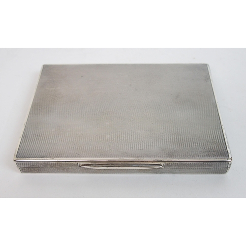 142 - A silver cigarette box