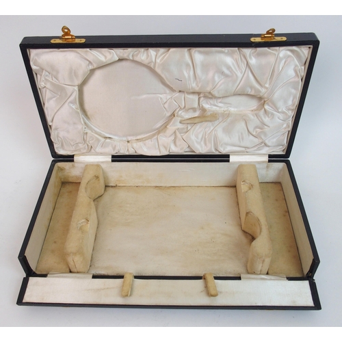 148 - A six piece silver and tortoiseshell dressing table set