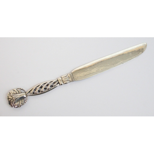 150 - A Danish Sterling silver letter opener