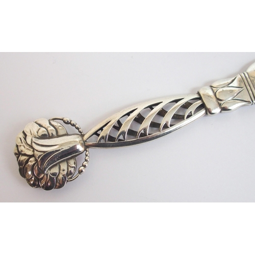 150 - A Danish Sterling silver letter opener