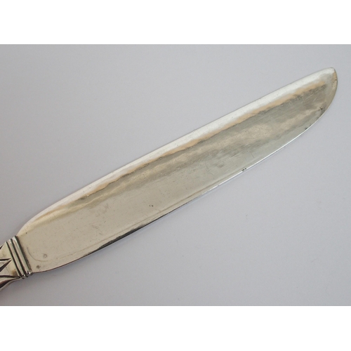 150 - A Danish Sterling silver letter opener