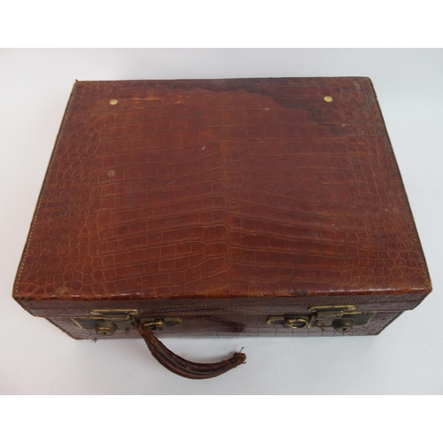 151 - An animal skin travel case