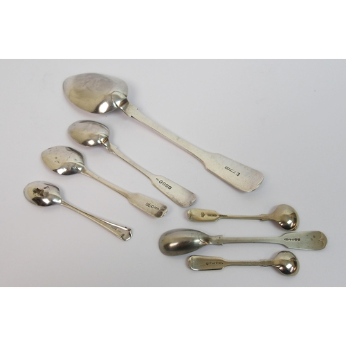 160 - An early Inverness silver provincial table spoon