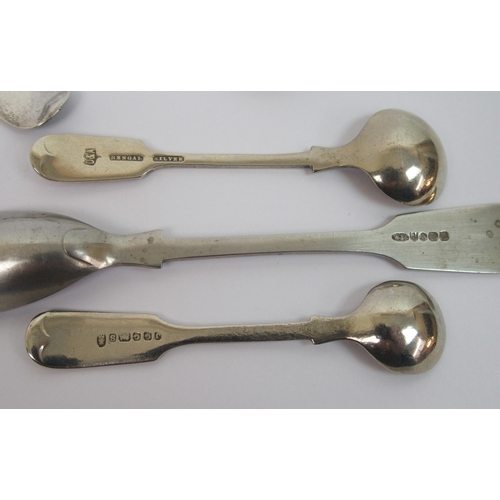 160 - An early Inverness silver provincial table spoon