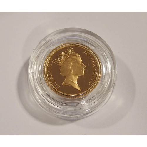 219 - 1997 United Kingdom Gold Proof Half Sovereign