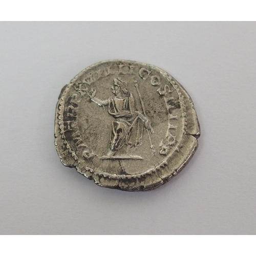 227 - Caracalla 198 - 217AD silver Denarius