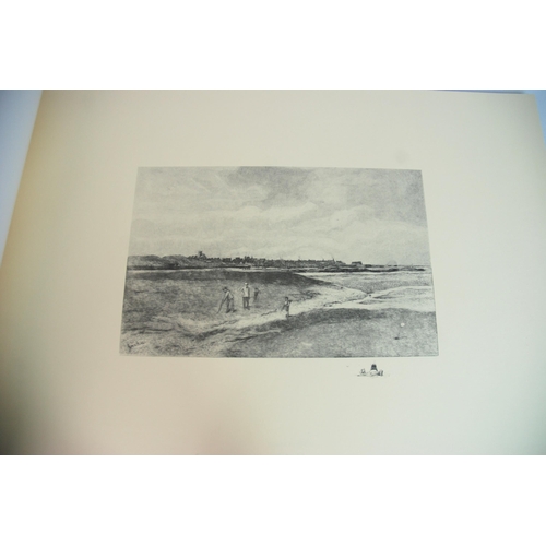 379 - After John Smartt RSA 'A Round of the Links Views of the Golf Greens of Scotland'