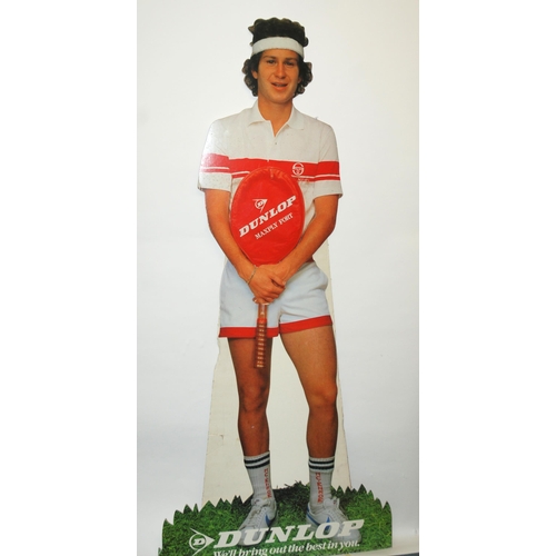 389 - A life size John McEnroe advertising figure  promoting the Dunlop Maxply Fort tennis racket