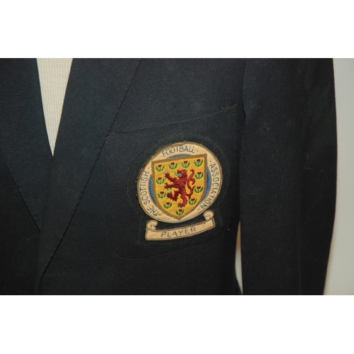 416 - A blue Scottish Football blazer