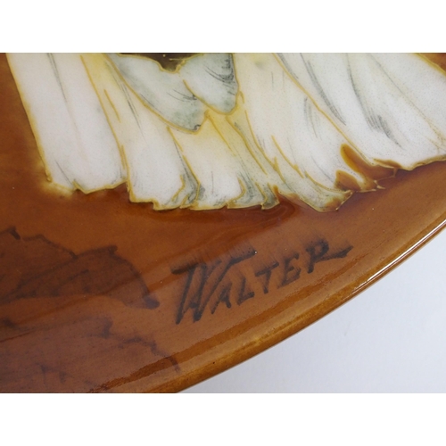 481 - A Clement Massier pottery charger