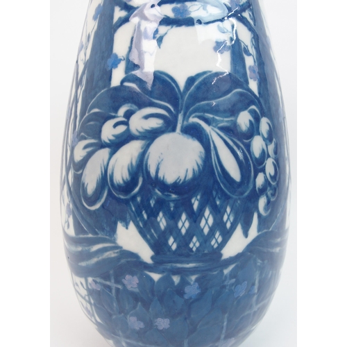 490 - A Sevres 1920's pottery vase