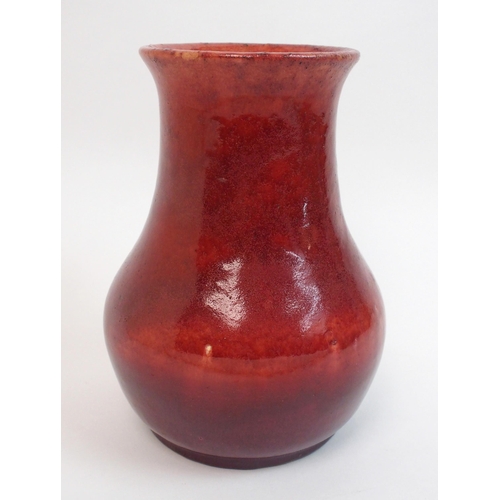 497 - An Allander Pottery vase by Hugh Allan