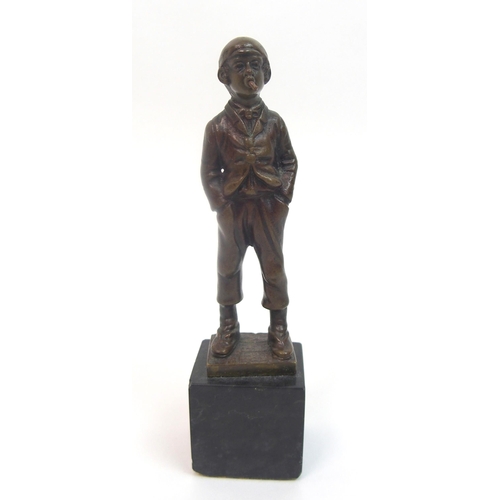 499 - Morath  A 20th Century bronze of a boy