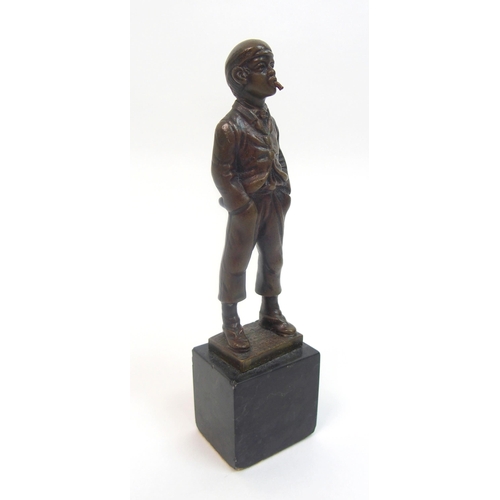 499 - Morath  A 20th Century bronze of a boy