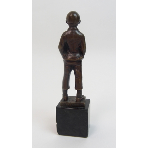 499 - Morath  A 20th Century bronze of a boy