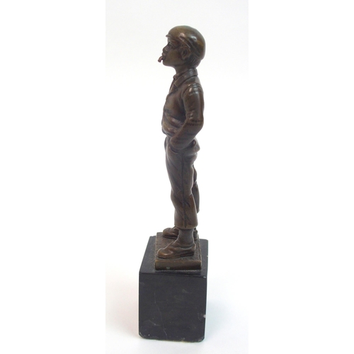 499 - Morath  A 20th Century bronze of a boy