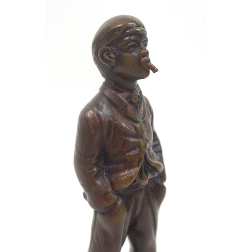 499 - Morath  A 20th Century bronze of a boy