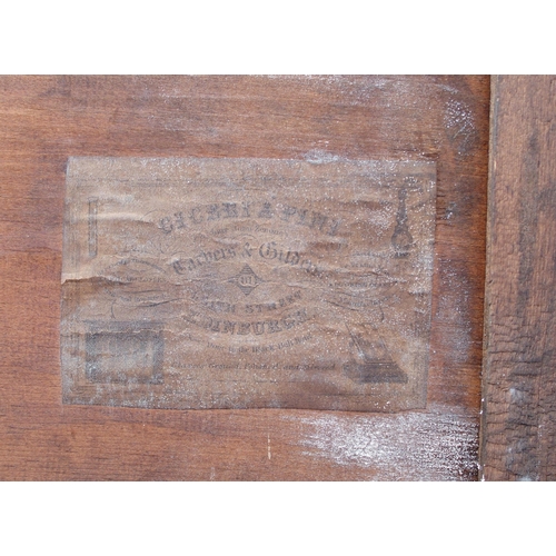 820 - A Scottish 19th Century giltwood pier glass
