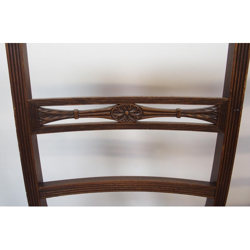 840 - A set of thirteen Regency style mahogany dining chairs