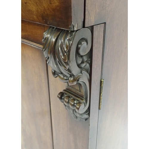 844 - A Victorian mahogany display bookcase