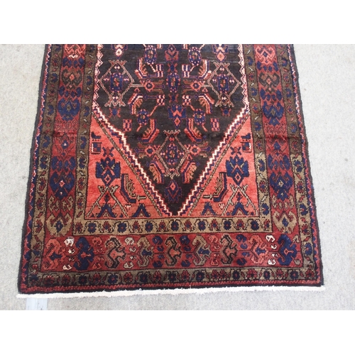 864 - A handwoven Afghan Ziegler runner