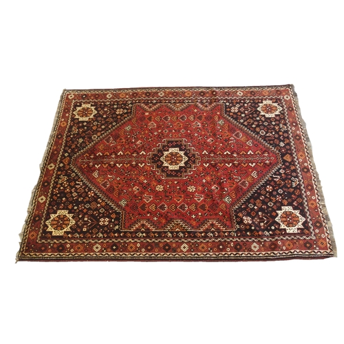 865 - A Persian Qashqai tribal rug